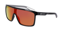 Load image into Gallery viewer, Dragon Momentum Polarised Sunglasses - Black & Grey/LL Red Ion