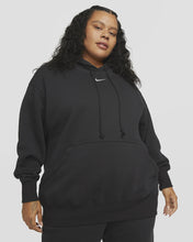 Load image into Gallery viewer, Nike Sportswear Phoenix Fleece Pullover Hood (Plus Size) - Black