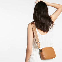 Load image into Gallery viewer, Status Anxiety Plunder Handbag with Webbed Strap - Tan