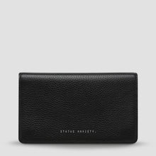 Load image into Gallery viewer, Status Anxiety Living Proof Wallet - Black