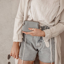 Load image into Gallery viewer, Status Anxiety Volatile Clasp Purse - Light Grey