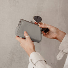 Load image into Gallery viewer, Status Anxiety Volatile Clasp Purse - Light Grey