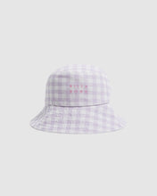 Load image into Gallery viewer, Billabong Sunshine Check Bucket Hat - Lilac
