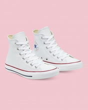 Load image into Gallery viewer, Converse Chuck Taylor Leather High Top Shoe - White