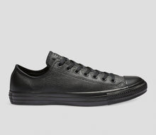 Load image into Gallery viewer, Converse Chuck Taylor Leather Low Shoe - Black Mono