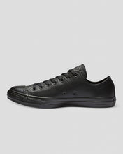 Load image into Gallery viewer, Converse Chuck Taylor Leather Low Shoe - Black Mono