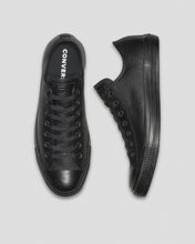 Load image into Gallery viewer, Converse Chuck Taylor Leather Low Shoe - Black Mono