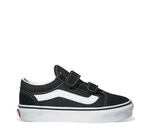 Load image into Gallery viewer, Vans Old Skool V Kids Shoe - Black/True White