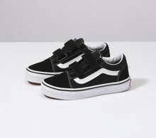 Load image into Gallery viewer, Vans Old Skool V Kids Shoe - Black/True White
