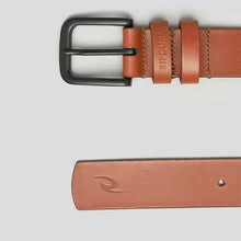 Load image into Gallery viewer, Rip Curl Cut Down Leather Belt - Tan
