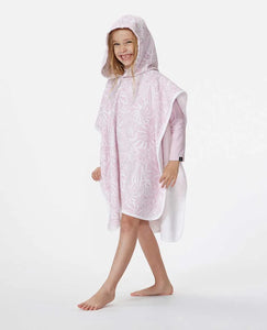 Rip Curl Youth La Tropica Hooded Towel (1-8) - Light Purple