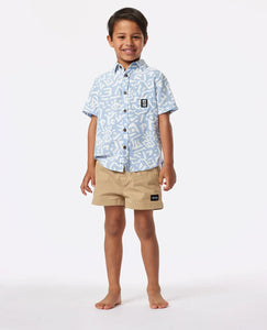 Rip Curl Search S/S Shirt (1-6) - Spray Blue