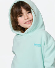 Load image into Gallery viewer, Rip Curl Surf Puff Relaxed Hood Girl - Light Sea Blue
