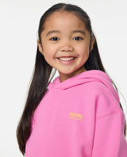 Load image into Gallery viewer, Rip Curl Surf Puff Heritage Hood Girls - Super Pink
