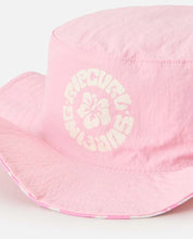 Load image into Gallery viewer, Rip Curl Girls Mixed Revo UPF Bucket Hat  - Pink
