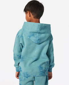 Rip Curl Grom Energy Tie Dye Hoodie - Blue Lagoon