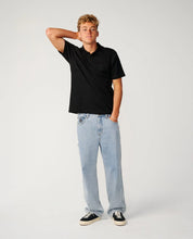 Load image into Gallery viewer, Rip Curl Search Series Vaporcool Polo - Black
