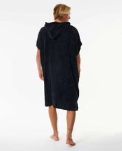 Load image into Gallery viewer, Rip Curl Brand Hooded Towel - Black/Grey
