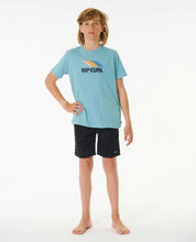 Load image into Gallery viewer, Rip Curl Youth Surf Revival Cord Volley Short - Washed Black
