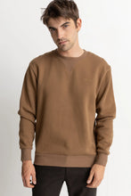 Load image into Gallery viewer, Rhythm Heavyweight Fleece Crew - Tobacco
