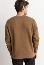 Load image into Gallery viewer, Rhythm Heavyweight Fleece Crew - Tobacco
