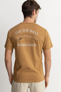 Rhythm Wilderness SS T-Shirt - Camel