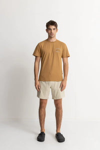 Rhythm Wilderness SS T-Shirt - Camel