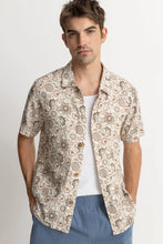 Load image into Gallery viewer, Rhythm Raya Paisley SS Shirt - Natural
