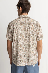 Rhythm Raya Paisley SS Shirt - Natural