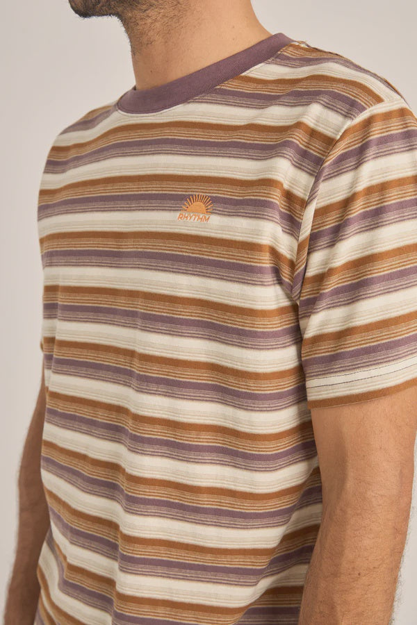 Rhythm Vintage Stripe T-Shirt - Cedar
