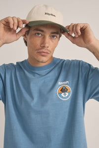 Rhythm Essential Brushed Twill Cap - Stone