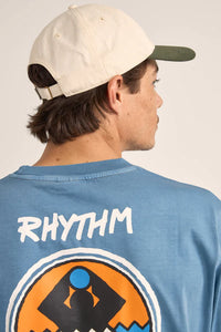 Rhythm Essential Brushed Twill Cap - Stone