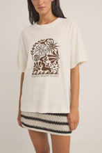 Load image into Gallery viewer, Rhythm Bloom Studio Oversized T-Shirt - Vintage White
