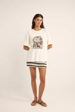 Load image into Gallery viewer, Rhythm Bloom Studio Oversized T-Shirt - Vintage White

