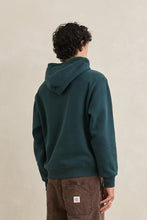 Load image into Gallery viewer, Rhythm Applique Fleece Hood - Dark Pine
