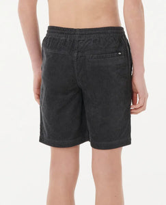Rip Curl Surf Cord Volley - Washed Black