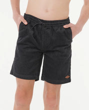 Load image into Gallery viewer, Rip Curl Surf Cord Volley - Washed Black
