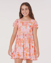 Load image into Gallery viewer, Rip Curl Paradise Club Woven Dress Girl - Multi
