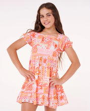 Load image into Gallery viewer, Rip Curl Paradise Club Woven Dress Girl - Multi
