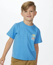 Load image into Gallery viewer, Rip Curl Youth Icons Of Shred Tee - Gnaraloo Blue
