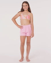 Load image into Gallery viewer, Rip Curl Surf Luxe Summer Short - Girls (8-14 years) - Bright Pink
