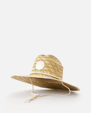 Load image into Gallery viewer, Rip Curl Mixed Straw Sun Hat - Natural
