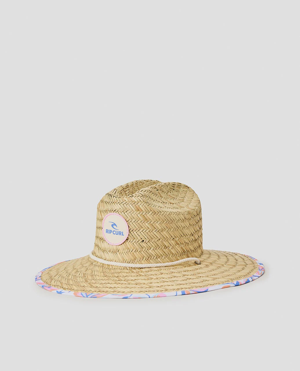 Rip Curl Mixed Straw Hat-Girl - Sky Blue