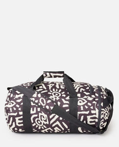 Rip Curl Mixed Large 60L Packable Duffle Bag - Washed Black