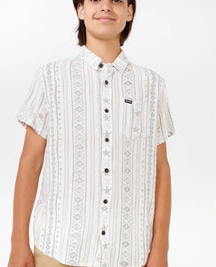 Rip Curl Boys Fun Times S/S Shirt  - White
