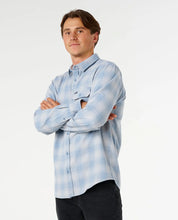 Load image into Gallery viewer, Rip Curl Grinners Flannel Shirt - Faded Denim
