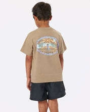Load image into Gallery viewer, Rip Curl Boys Tube Town Scenic Tee - Sand Dune
