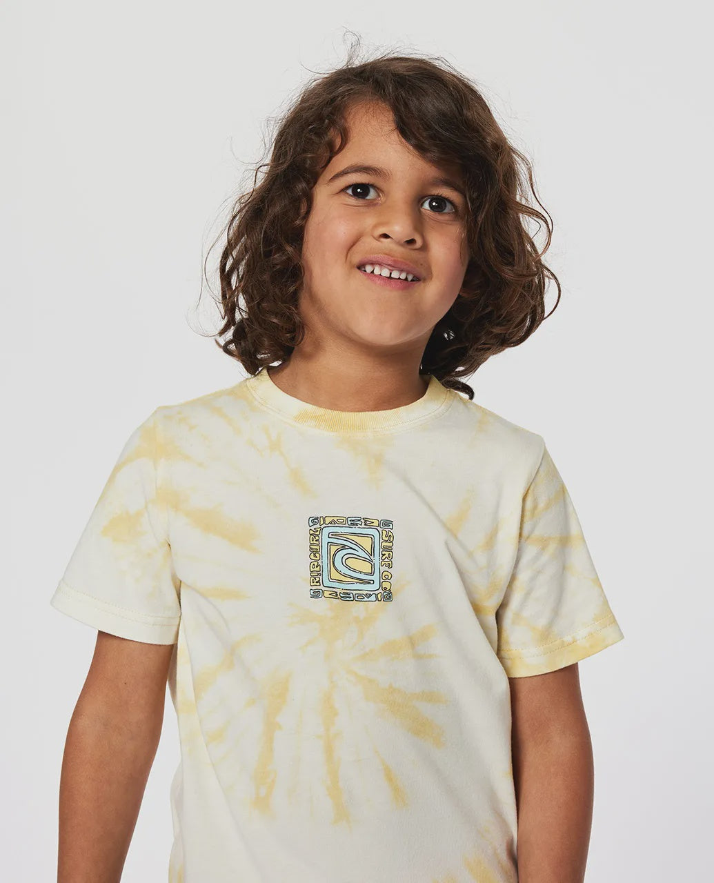 Rip Curl Tube Tie Dye Tee (1-8) - Straw