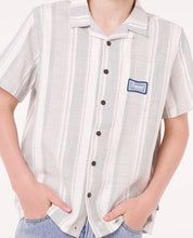 Load image into Gallery viewer, Rip Curl Youth Mod Cali Stripe S/S Shirt (12-16) - Bluefin
