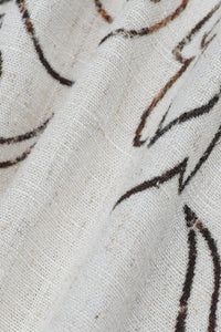 James Harper Havanna Cuban Collar Linen Shirt - Mocha